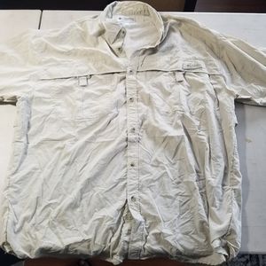 Columbia XL Polyester spf 30 thin jacket